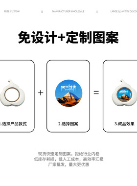 钛钢嘎乌盒冈仁波齐菩提叶可定图刻字男女同款饰品可开合项链吊坠