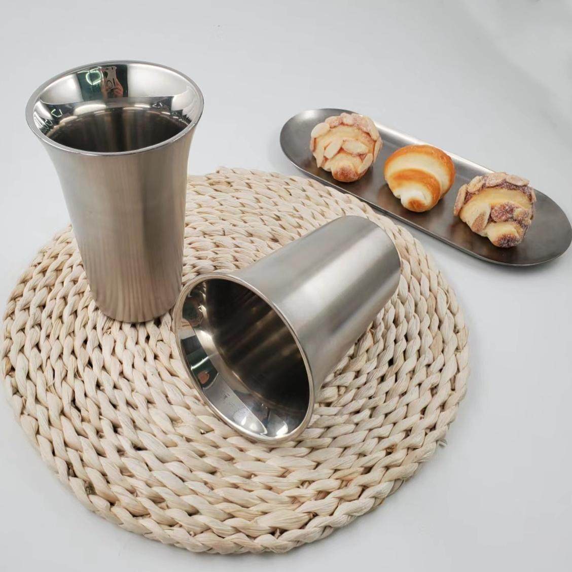 尾货304不锈钢双层隔热饮水杯随手杯饮料杯马克杯酒杯啤酒杯,淘宝优惠券,粉丝福利购,淘宝优惠卷