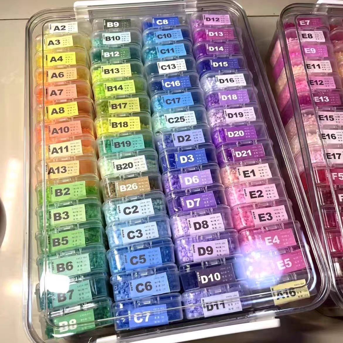 mard家融合拼豆豆手工diy材料包221色全套儿童套装工具积木小颗粒,淘宝优惠券,粉丝福利购,淘宝优惠卷