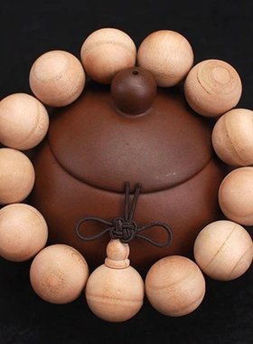 正品老桃木男女款手串手链佛珠原木护身无漆车用护身汽车档位饰品