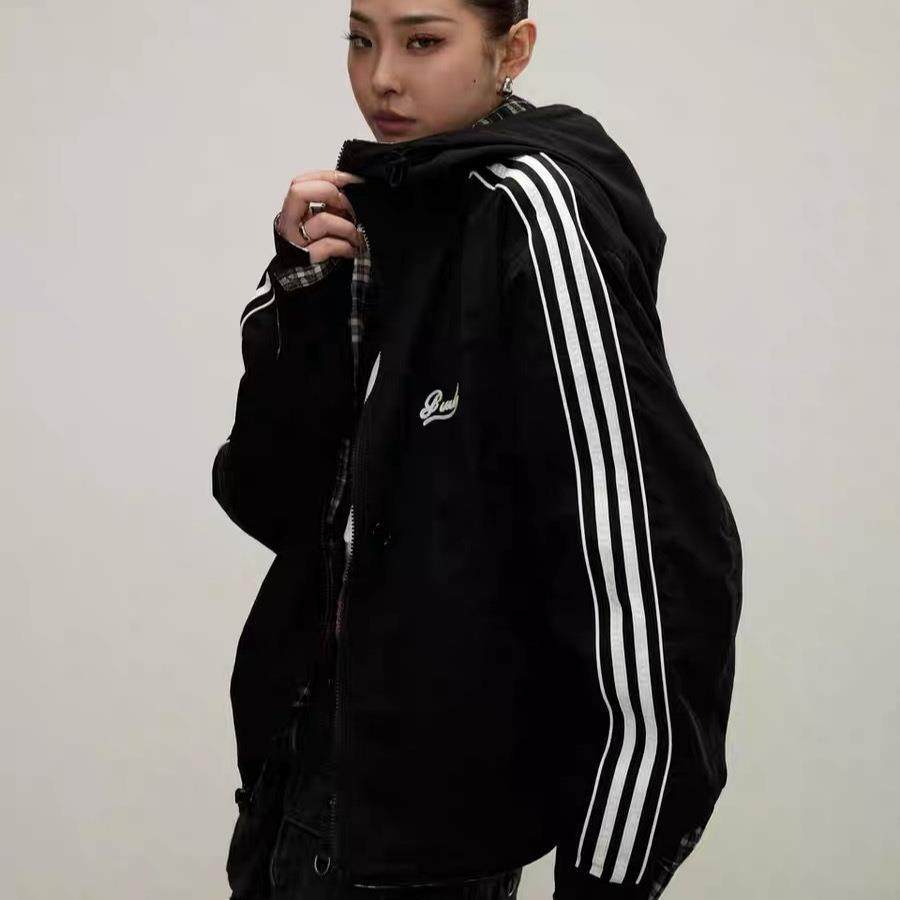 【现货】Nothing Written Narchi冲锋衣宽松复古两面格子夹克外套,淘宝优惠券,粉丝福利购,淘宝优惠卷