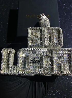 Mr.Blingggggg私人定制字母吊坠