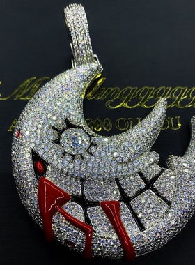 Mr.Bling小14同款情侣血月吊坠