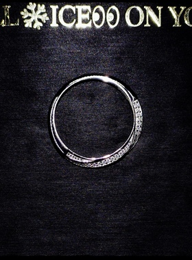 Mr.Bling情侣925银星环嘻哈戒指