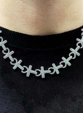 Mr.Bling欧文同款安卡十字架项链