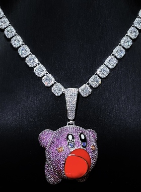 Mr.Bling满钻立体星之卡比吊坠