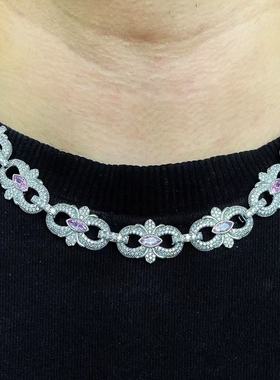 Mr.Bling16mm混镶星辉古巴链