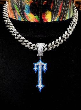 Mr.Blingggggg情侣TRAPSTAR吊坠