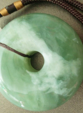 玉石 手把件岫玉飘花手把件 赋予诗情画意 手把件包邮