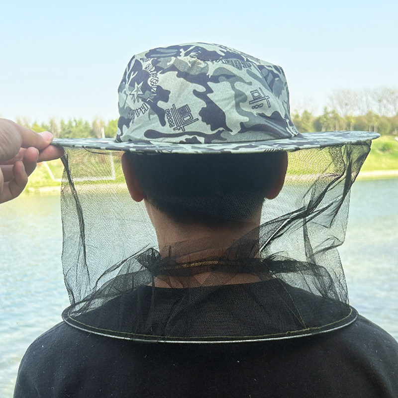 蜂帽养蜂防蜂面罩头罩蜜蜂帽子收蜂冒养蜂人防蛰防蚊头套专用工具,淘宝优惠券,粉丝福利购,淘宝优惠卷