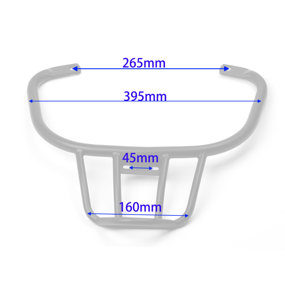 适用Vespa春天冲刺150改装运动后尾架摩托车后货架中置烧烤架配件-图1