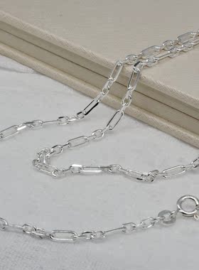 冷淡风纯银泰国刀片链