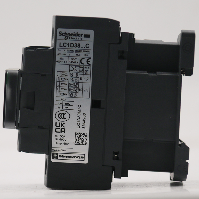 【原装正品】施耐德接触器 LC1D38BDC  LC1-D38BDC DC24V 38A - 图2