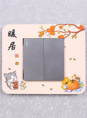 亚克力新款创意轻奢开关保护套
