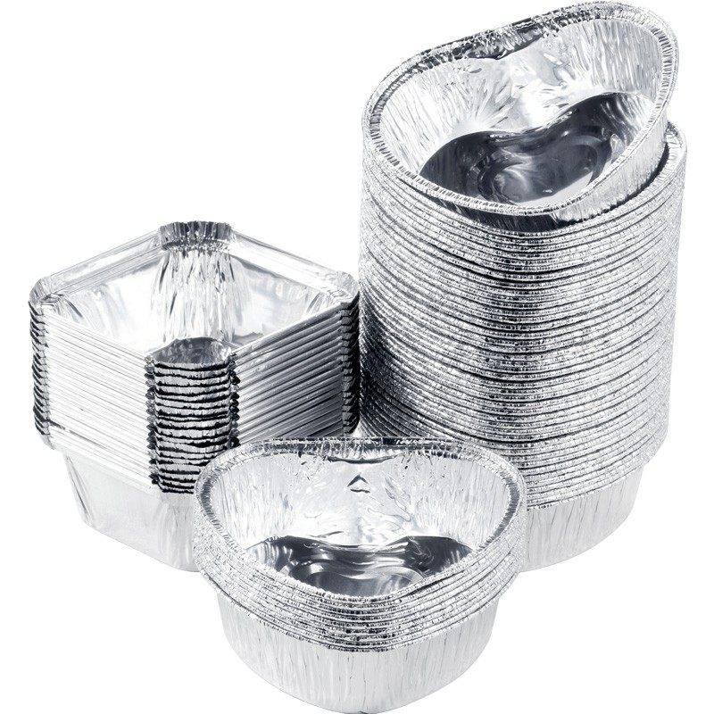 空气炸锅锡纸碗铝箔可重复家用烤箱蛋糕长方形烘焙模具锡纸盒杯盘,淘宝优惠券,粉丝福利购,淘宝优惠卷