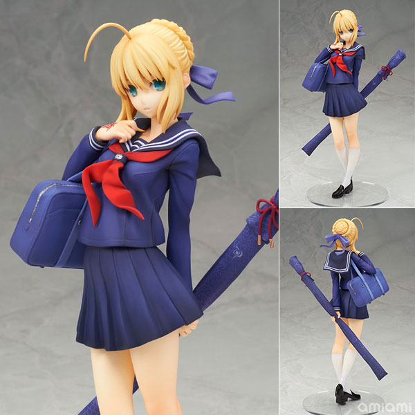 【魔代正品】现货 ALTER  水手服 校服 塞巴 saber Fate手办 - 图0