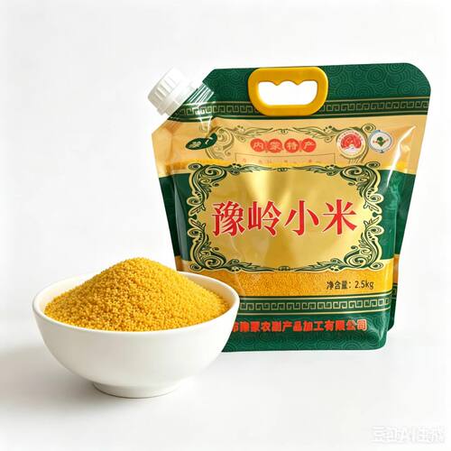 26年新豫岭小米5斤包邮农家米红谷小米食用小米 - 图1