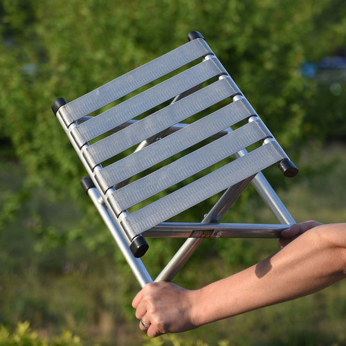 户外折叠凳子便携折叠椅子小马扎凳靠背椅子钓鱼凳家用加厚小凳子 - 图2