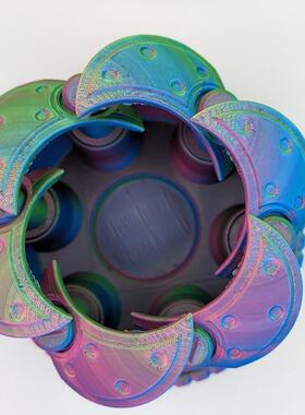 3D打印可活动旋转机关齿轮盒