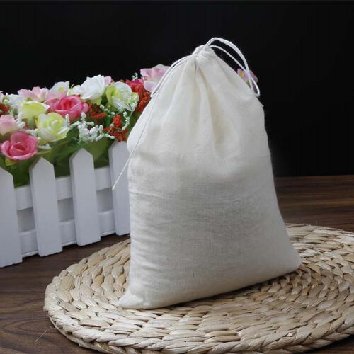 10个25*30cm纯棉纱布袋中药袋卤料滤袋料包酒袋袋香料包 - 图2