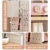 Desktop storage rack hole board desk bookshelf office workstation multi-layer storage rack student iron art finishing rack