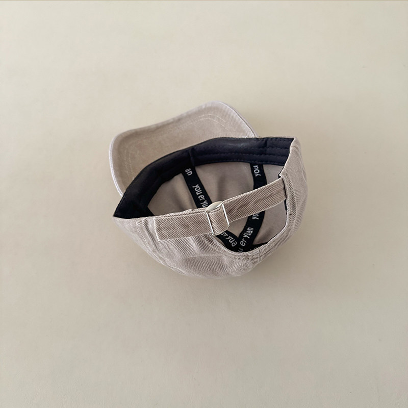 儿童鸭舌帽纯色黑色1岁宝宝帽子男孩潮流韩版帅气棒球帽女童户外,淘宝优惠券,粉丝福利购,淘宝优惠卷