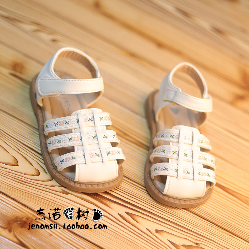 Baby girl sandals from two and a half years old to 7 years old, kindergarten sandals