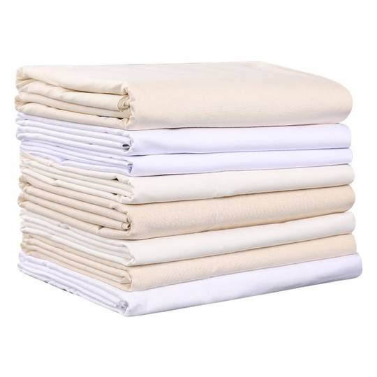 白布料白坯布服装立裁白胚布扎染纯棉全棉纯白布涤棉涂鸦画布包邮