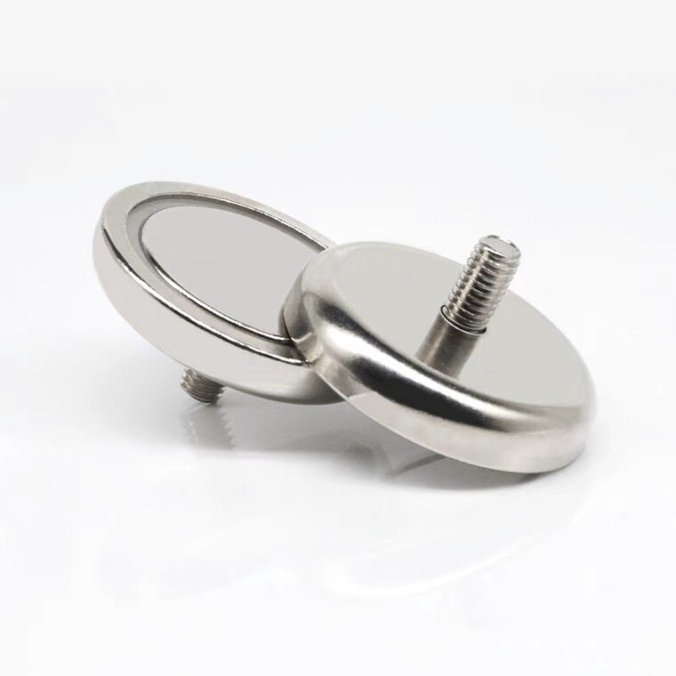 外螺纹锅磁强磁外牙磁性吸盘喇叭支架底座单面钕铁硼磁铁云台磁座,淘宝优惠券,粉丝福利购,淘宝优惠卷