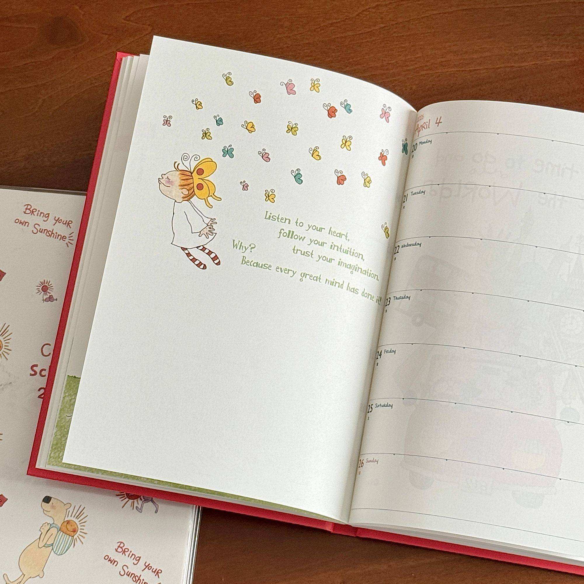 2026年新款Coco酱日程手帐本高颜值硬壳B6彩色内页计划记事笔记本,淘宝优惠券,粉丝福利购,淘宝优惠卷