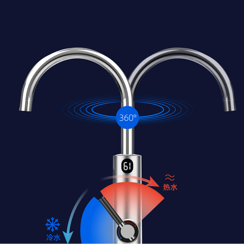 飞羽电热水龙头加热器厨房家用即热式电加热速热水器免安装小厨宝-图3