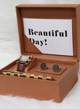 展厅梳妆台手表盒组合陈列摆件