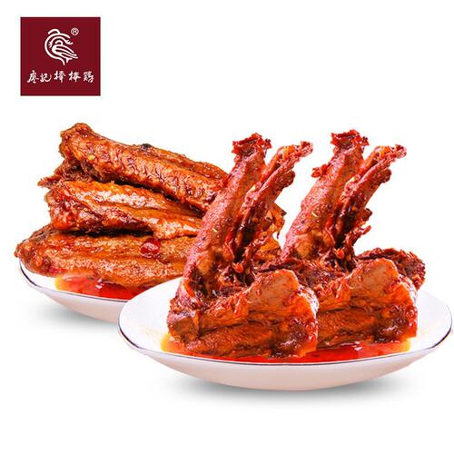 廖记棒棒鸡【香辣鸡尖】鸡翅麻辣卤味小吃200g重庆小吃美食代金券 - 图3