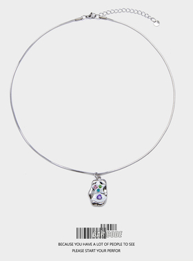 星星饼干项链可爱甜酷学生款