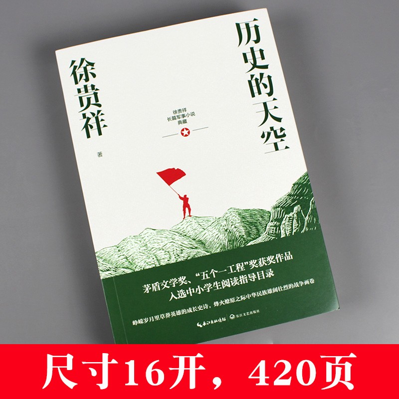 正版 历史的天空 徐贵祥 现代当代小说 第六届茅盾文学奖 获奖作品 经典文学*书矛盾作品全集 课外阅读书籍图书江文艺出版社 - 图0