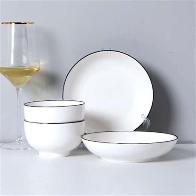 18-piece set of bowls and plates set of ceramic bowls 碗盘1