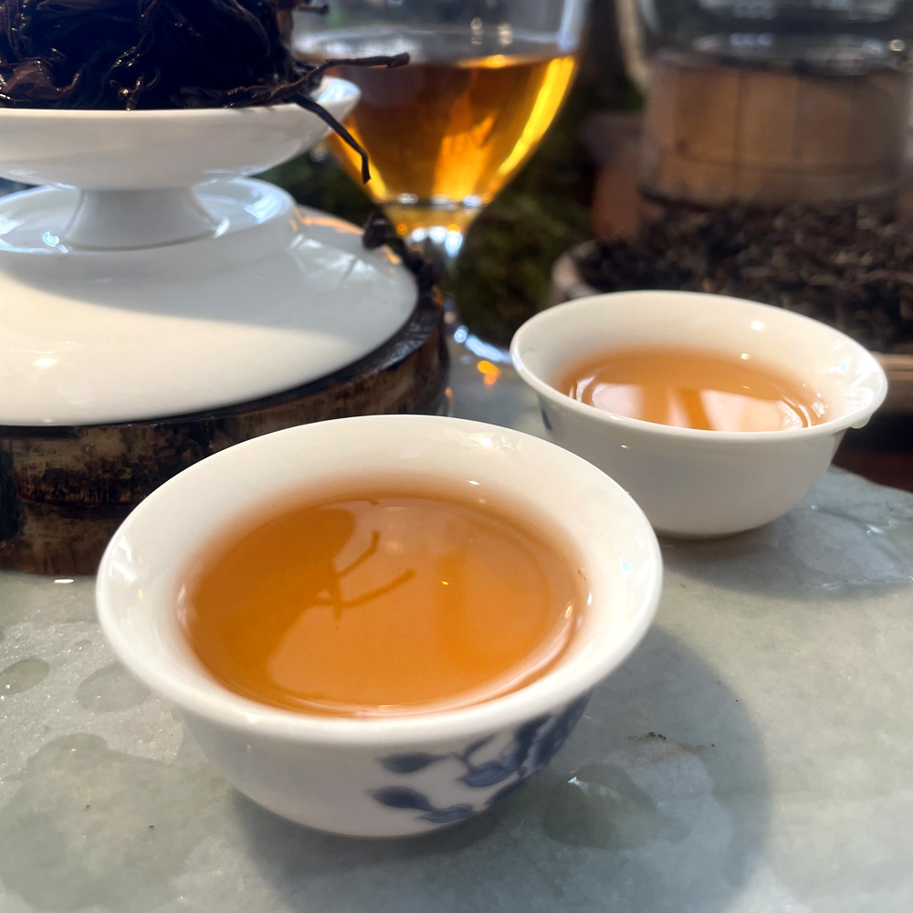 老挝进口300年古树红茶散茶特级晒红茶叶蜜甜花果香高耐泡云南-图1