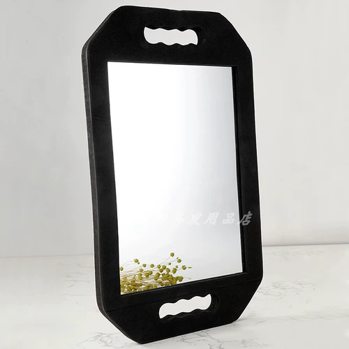 Портативный большой квадратный зеркало заднего вида из пены, защита при падении