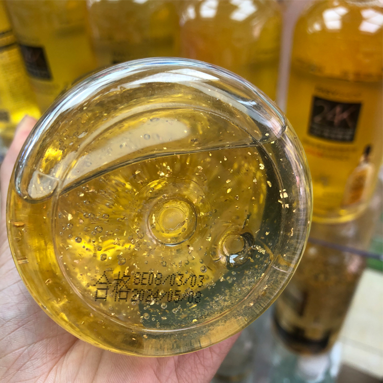 韩尔 金箔黄金玻尿酸精华水浓缩补水保湿提亮肤色大瓶网红推荐 24k 韩尔 金箔黄金玻尿酸精华水浓缩补水保湿提亮肤色大瓶网红推荐 24k