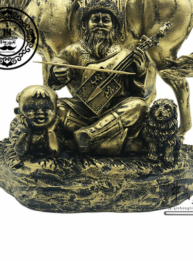 内蒙古特色风摆件树脂旅游纪念品