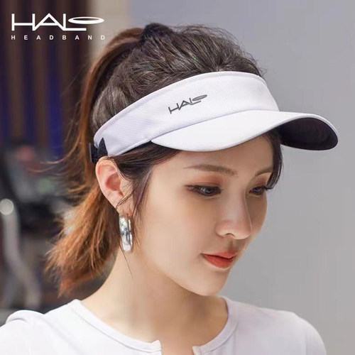 美国HALO空顶导汗帽防晒遮阳帽男女网球跑步高尔夫止汗运动帽发带 - 图1