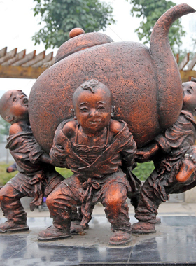 玻璃钢仿铜王羲之人物铸铜古代诗人名人伟人雕像摆放校园文化雕塑