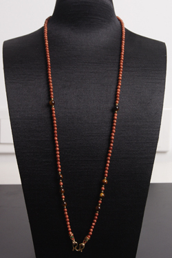 泰国佛牌天然翡翠吊坠绳毛衣链