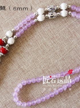 水晶玛瑙原创佛牌链子定制包邮