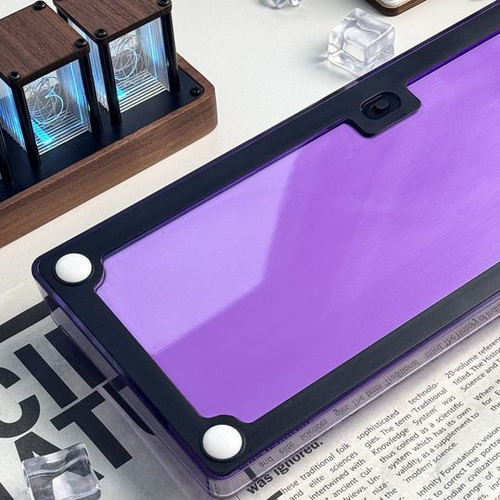 Ainbell黛紫Base68机械键盘客制化DIY热插拔三模无线换装女生办公 - 图3