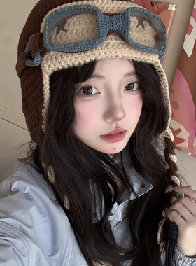 韩版针织檀健次同款保暖帽