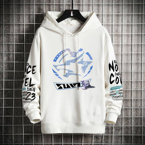 卡芙卡连帽卫衣男学生青少年二次元崩坏星穹铁道镜流周边上衣服男 - 图2