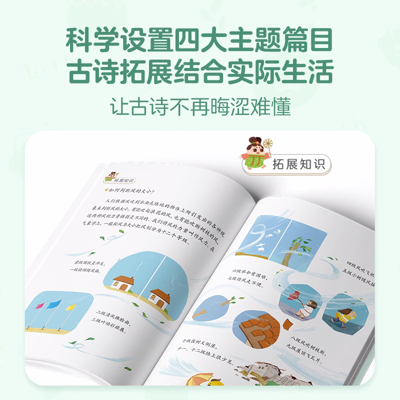 2023秋 学而思 摩比爱古诗点读笔拼音大字唐诗三百首75首80首学生全集古诗文阅读拓展绘本3-6岁识字古诗书幼儿早教 儿童古诗启蒙