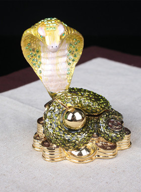 合金珐琅彩手工艺品开业商务乔迁礼品母鸡金蛋家居如意招财摆件