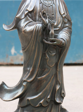 新品桌面站像黄铜庄严